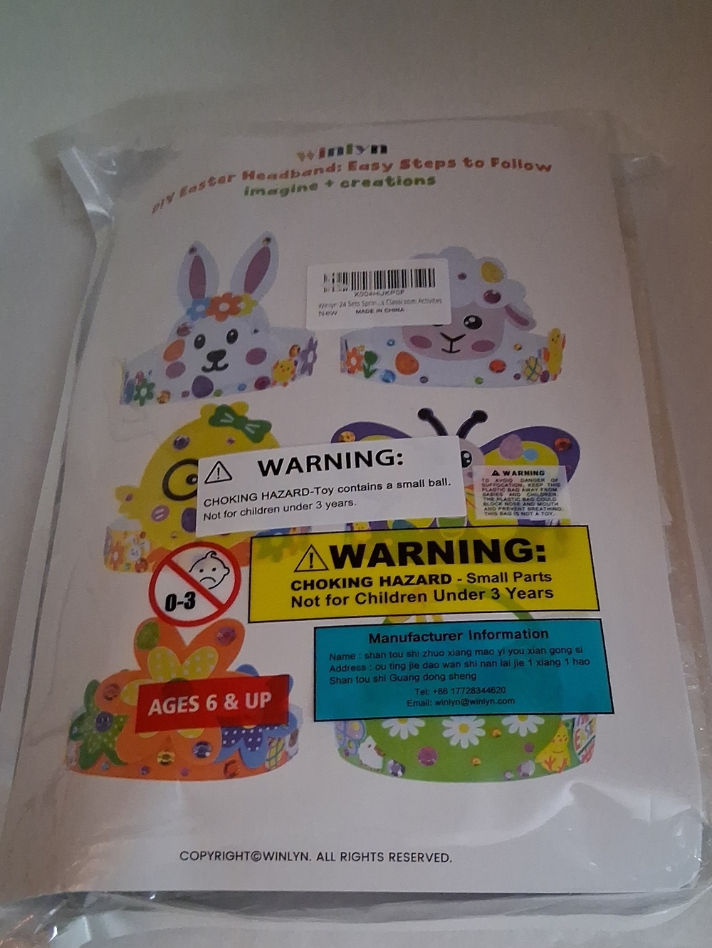 DIY Craft Easter Headbands By Imagine Creations Makes 24